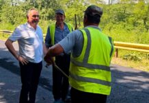 Covor asfaltic nou pe DJ 157: lucrările avansează în comuna Mărgineni și la Hoisești